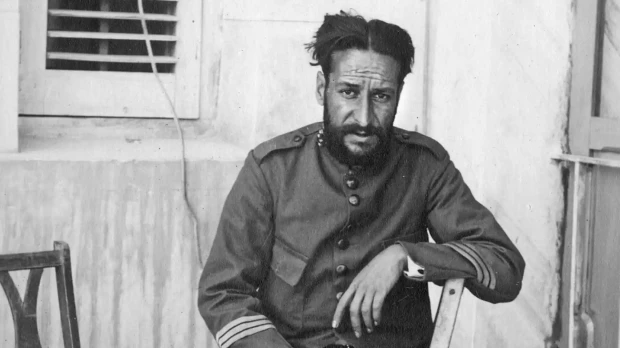 El sargento Basallo, tras ser liberado de Axdir