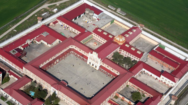 Vista aérea de la cárcel de Burgos