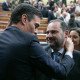 Sánchez y Ábalos en la investidura de éste en enero de 2020 en el Congreso