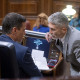 El presidente del Gobierno, Pedro Sánchez, y el ministro el Interior, Fernando Grande-Marlaska
