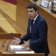 Carlos Mazón, dando explicaciones sobre su gestión durante la DANA