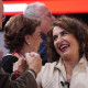 María Jesús Montero saluda a Manuel Chaves en el reciente congreso federal del PSOE, celebrado en Sevilla
