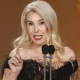 María Luisa Gutiérrez, productora de La infiltrada, durante su valiente discurso al recoger el Goya a la mejor película