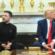 Zelenski le dice a Trump que no debería haber «ningún compromiso» con el presidente ruso, Vladimir Putin