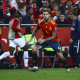Iñigo Martínez, en un partido con la selección española
