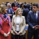 El presidente de la Generalitat Valenciana, Carlos Mazón, junto a la delegada del Gobierno, Pilar Bernabé, y la alcaldesa de Valencia, Mª José Catalá