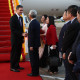 El presidente del Gobierno, Pedro Sánchez, llega a Ho Chi Minh, donde continúa su viaje a Vietnam, a 9 de abril de 2025