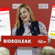 La delegada del Gobierno en la Comunidad Valenciana, Pilar Bernabé, en un acto del PSOE