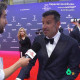 Figo respondió las preguntas del reportero de El Intermedio Isma Juárez