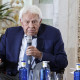 Felipe González, durante una ceremonia de entrega de medallas