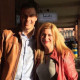 Leire Díez con Pedro Sánchez