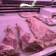 Puesto de cordero en el Mercado Central de Valencia
