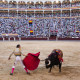 Aspecto de la Plaza de Toros de Las Ventas, este sábado