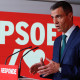 Pedro Sánchez, durante su comparecencia de este lunes