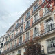 Fachada del edificio donde Begoña Gómez tiene el cuarto piso que le pagó su padre