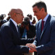 El presidente del Gobierno español, Pedro Sánchez, es recibido por residente mauritano, Mohamed Ould Ghazouani