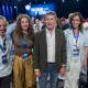 Alberto Núñez Feijóo con parte de su equipo en el XXI Congreso Nacional celebrado a principios de mes