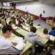 Un grupo de alumnos en un aula
