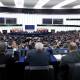 Imagen del Parlamento Europeo este miércoles, en Estrasburgo