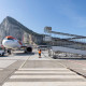 Vista del aeropuerto de Gibraltar con el Peñón al fondo.    INFOGIBRALTAR  03/5/2024