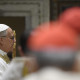 El Papa León XIV, hasta ahora cardenal Robert Prevost, en su primera misa