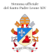 Escudo de armas del Papa león XIV