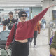 Melody, a su llegada al aeropuerto de Málaga