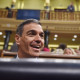 El presidente del Gobierno, Pedro Sánchez, en el Congreso de los Diputados