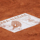 Placa de Rafa Nadal en la Philippe Chatrier