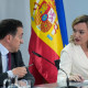 Los ministros Pilar Alegría y José Manuel Albares
