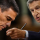 Fotomontaje de Pedro Sánchez y Alberto Núñez Feijóo