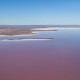 Vista aérea del lago Eyre