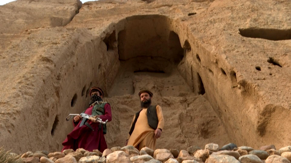 Los talibanes vuelven a la zona de los Budas gigantes de Bamiyán