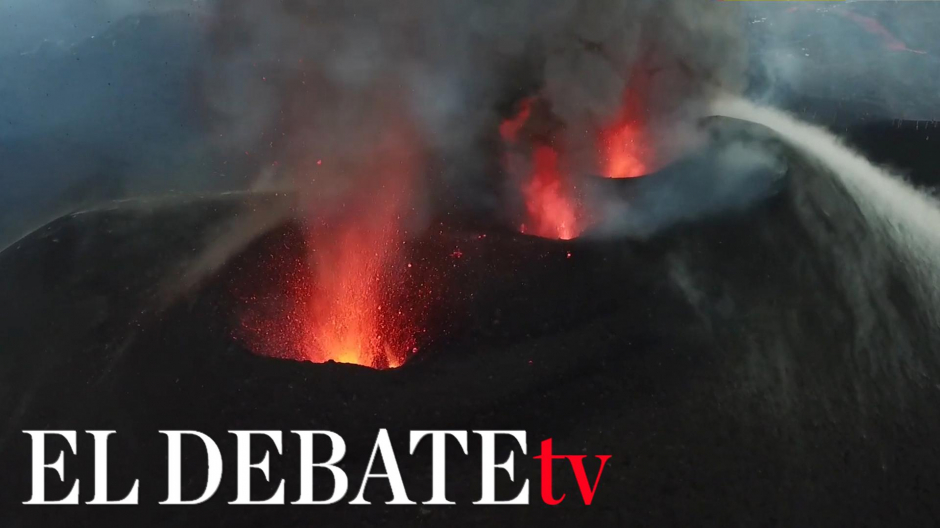 Cinco semanas de erupción volcánica en La Palma, en 5 minutos