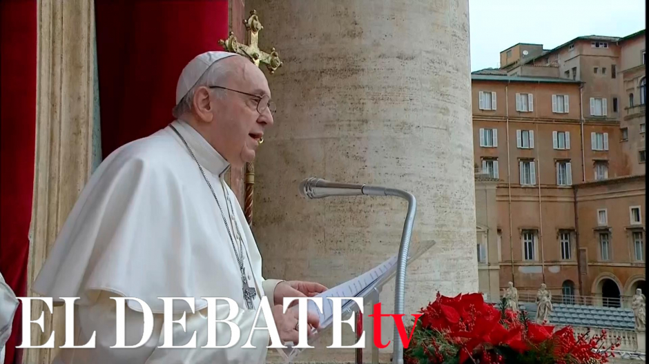 El Papa Francisco en su mensaje de Navidad lamenta que «muchos conflictos pasan casi desapercibidos»