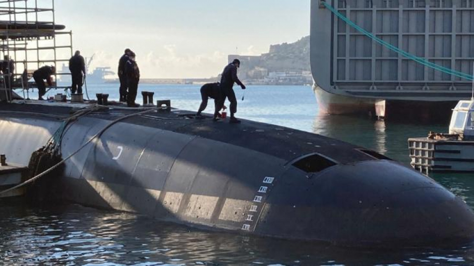 El submarino S-81 Isaac Peral afronta una prueba clave de seguridad