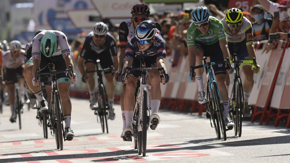 Final al sprint en la última edición de la Vuelta a España