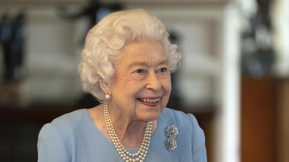 La Reina Isabel II en la celebración de su 70 aniversario de su ascensión al trono