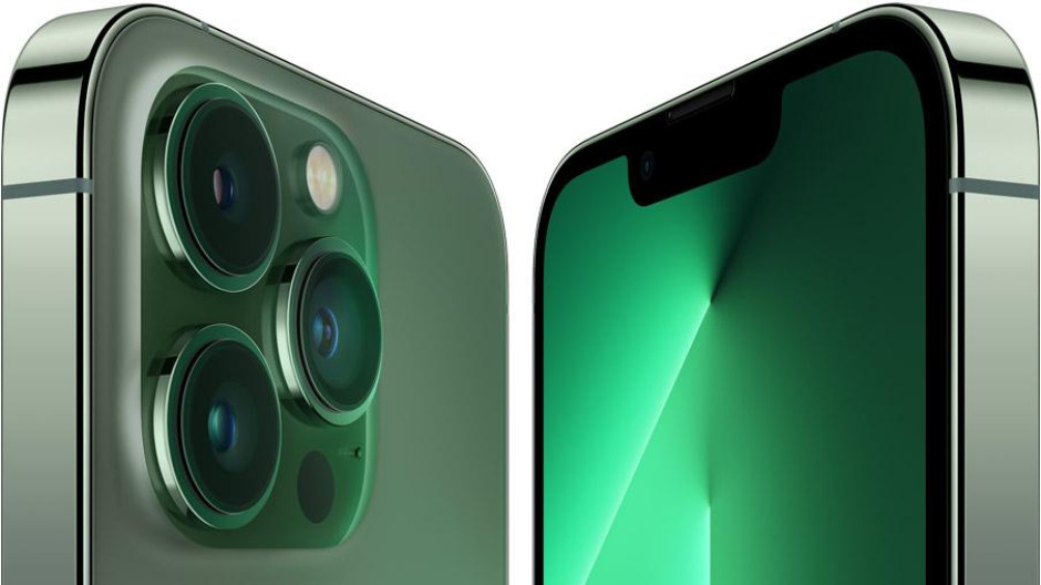 iPhone 13 en verde