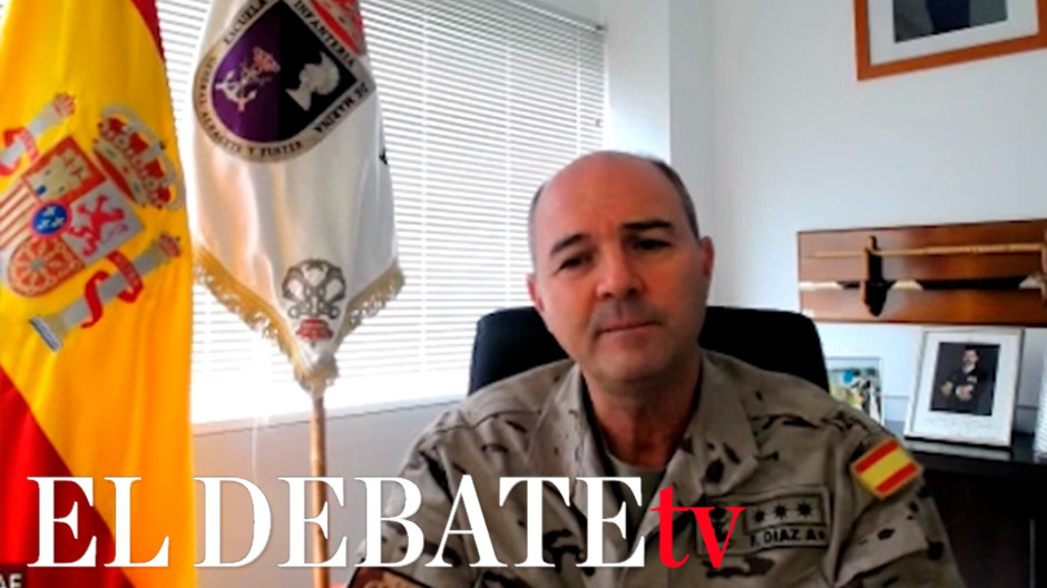 Coronel Fernando Díaz García: «Nos preparamos precisamente para poder preservar la paz»