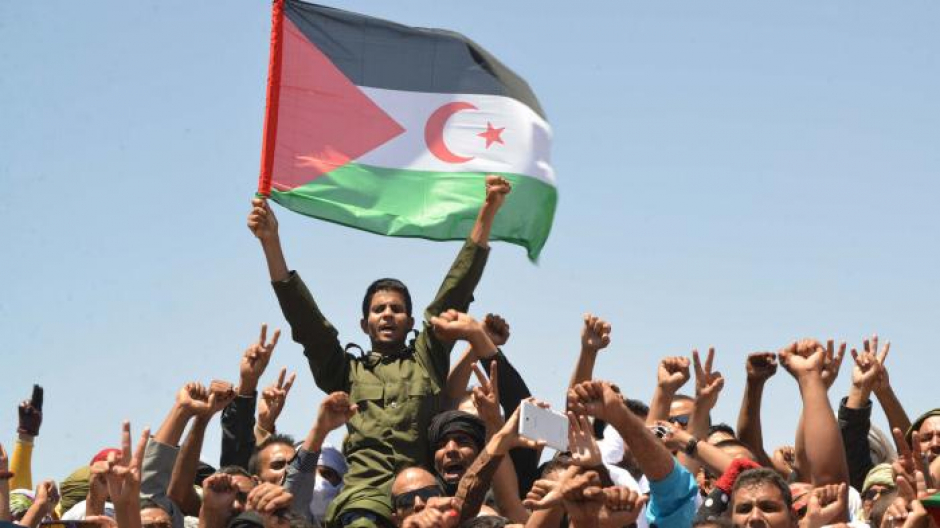 Miembros del Frente Polisario, junio 2016