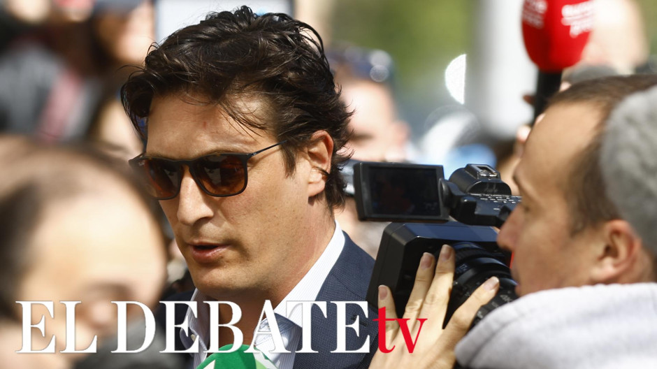 Luis Medina a su llegada al Juzgado de Instrucción número 47 de Madrid