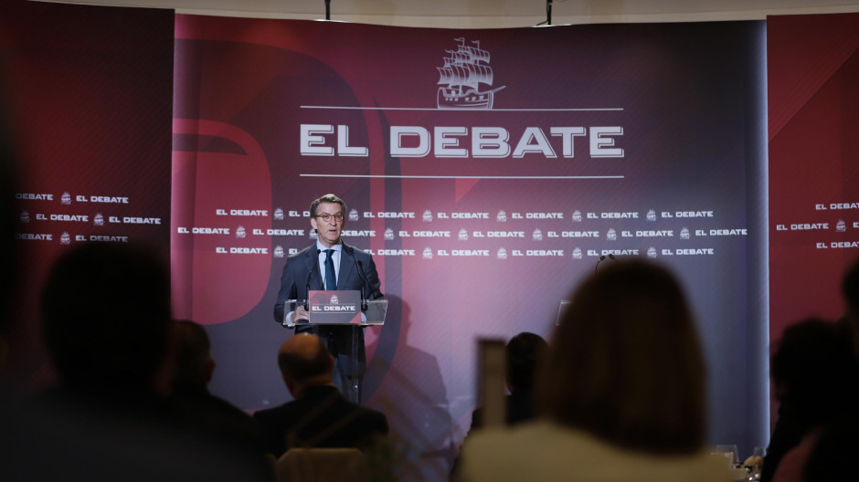 Alberto Núñez Feijóo en el I Foro El Debate