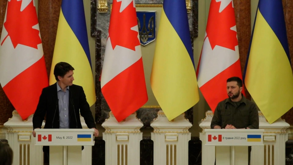 Trudeau en Ucrania