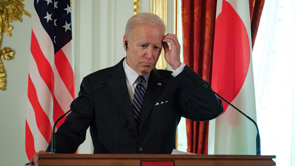 Joe Biden, presidente de Estados Unidos, en Tokio