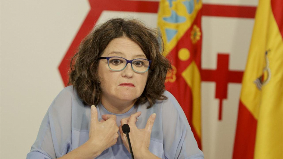 La vicepresidenta y portavoz del Gobierno valenciano, Mónica Oltra