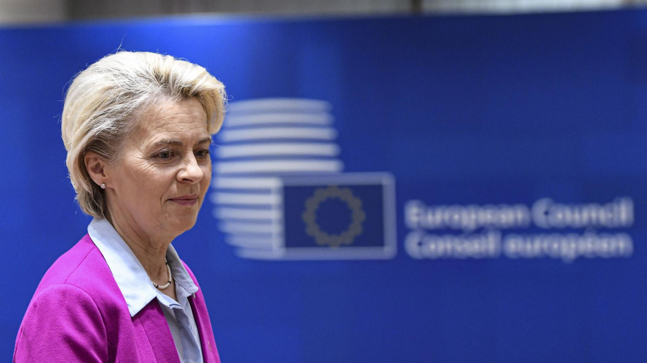 Europa debe repensar su estrategia. En la imagen, la presidenta de la Comisión Europea, Úrsula von der Leyen.
