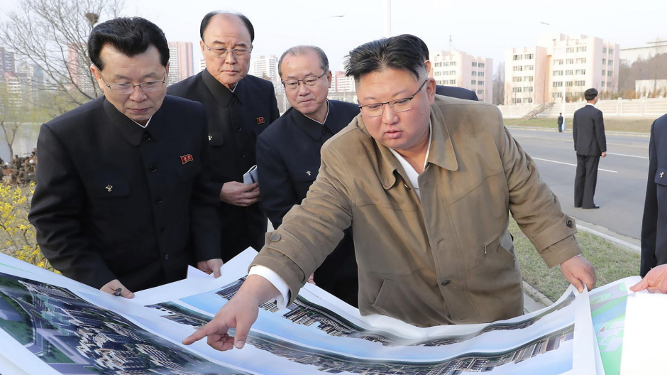 El líder norcoreano, Kim Jong Un, en 2021