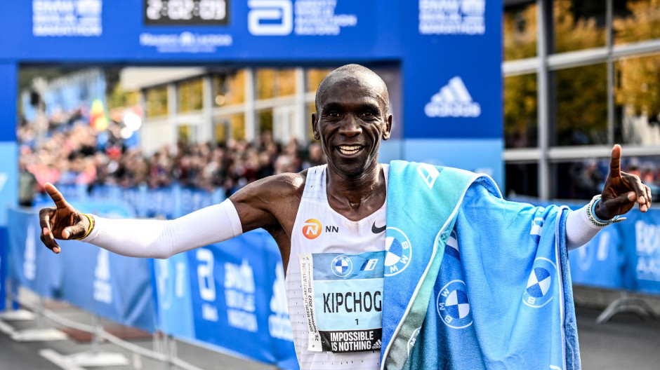Eliud Kipchoge récord del mundo de maratón
