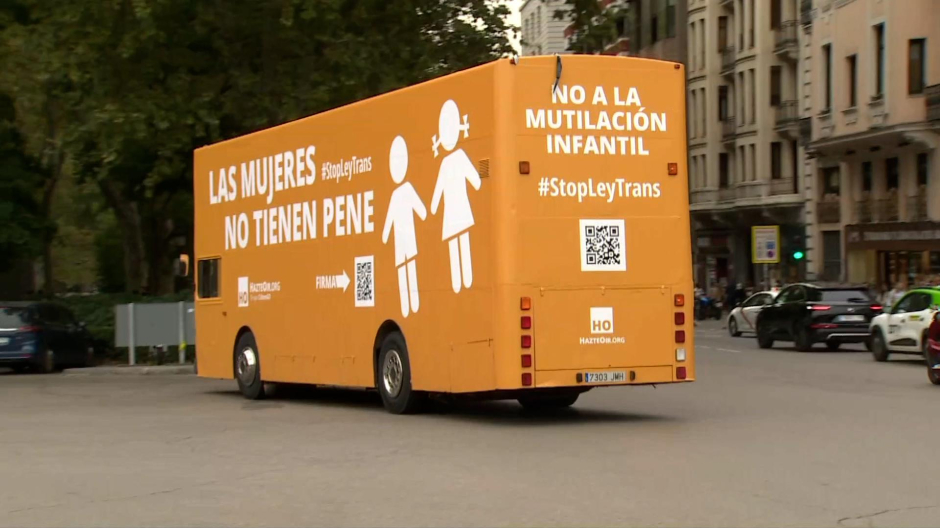 Un autobús de HazteOir denunciará las consecuencias de la ley trans